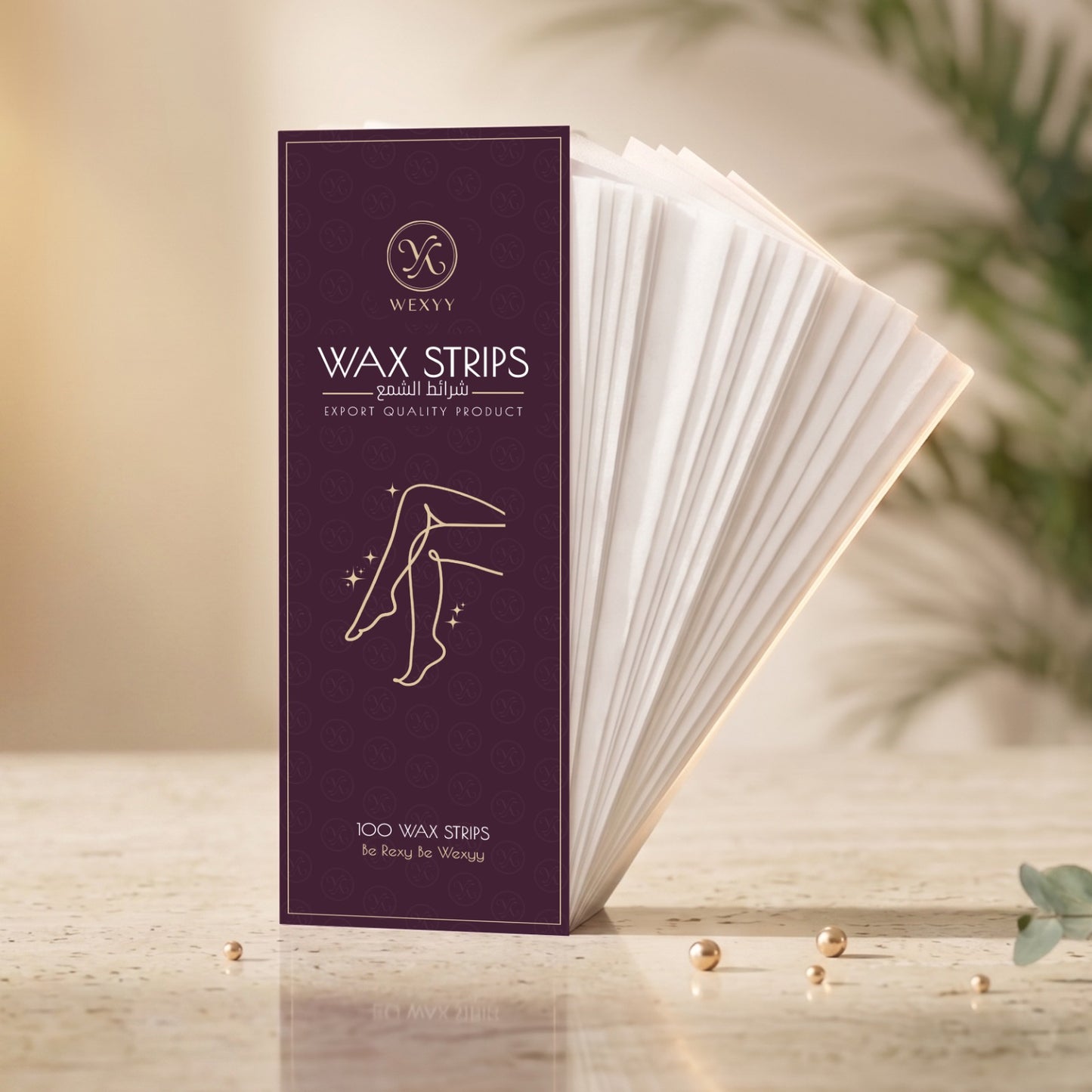 Dotted Wax Strips - 100 pack